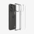 ACS07209 - iPhone 15 Series Ultra Hybrid Case in Natural Titanium showing the back